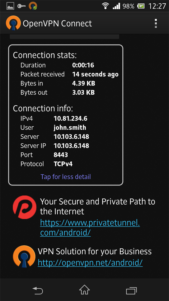 Download Open Vpn Connect Full apk Android